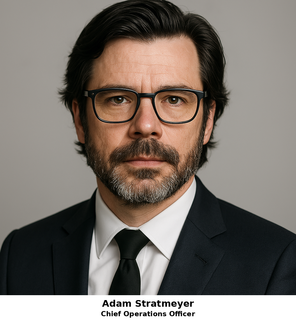 Adam Stratmeyer, Chief Operations Officer