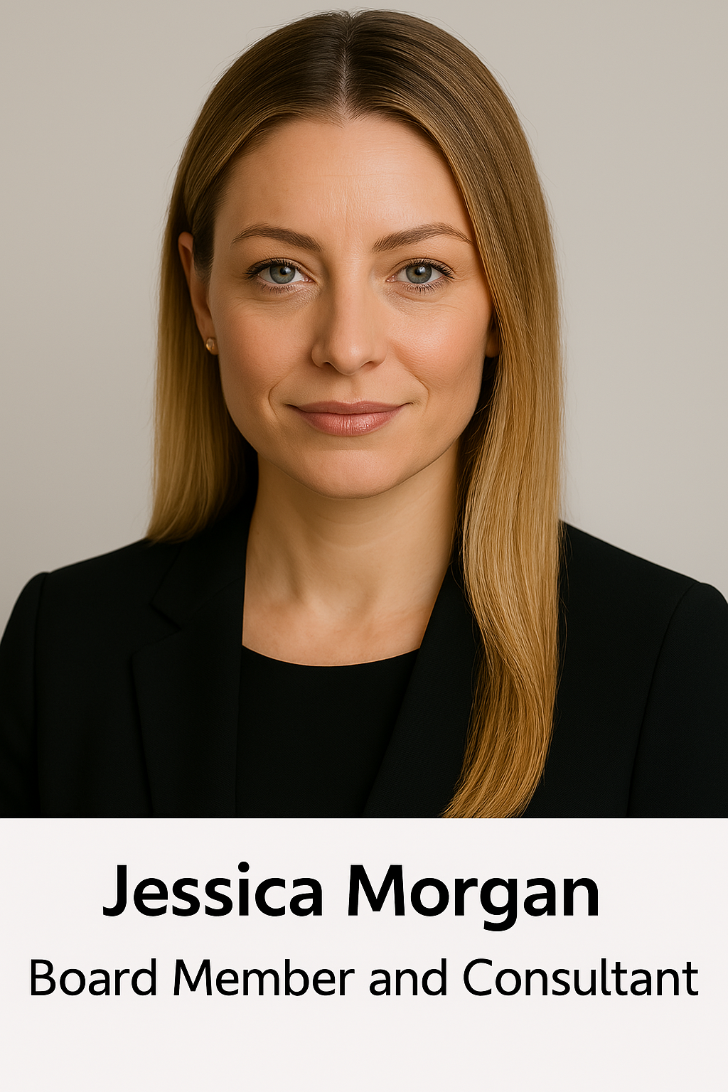 Jessica Morgan, Board Member and Consultant